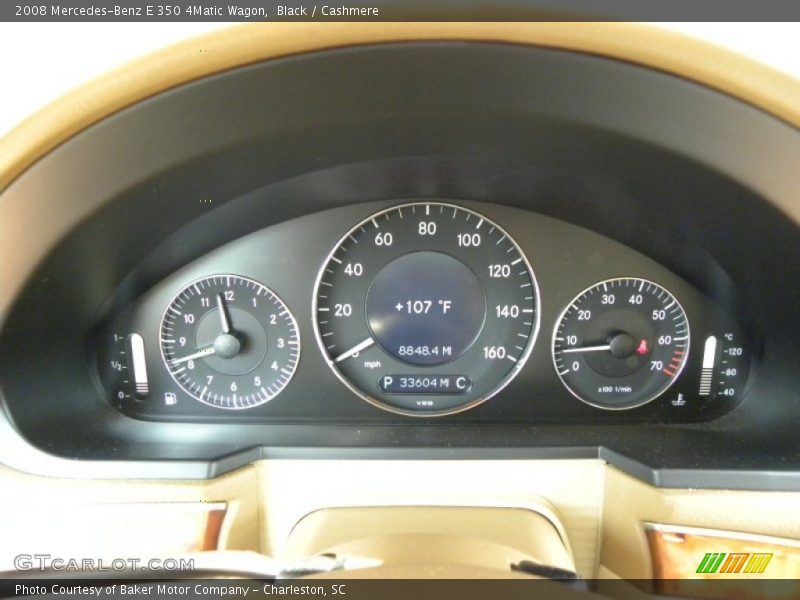  2008 E 350 4Matic Wagon 350 4Matic Wagon Gauges