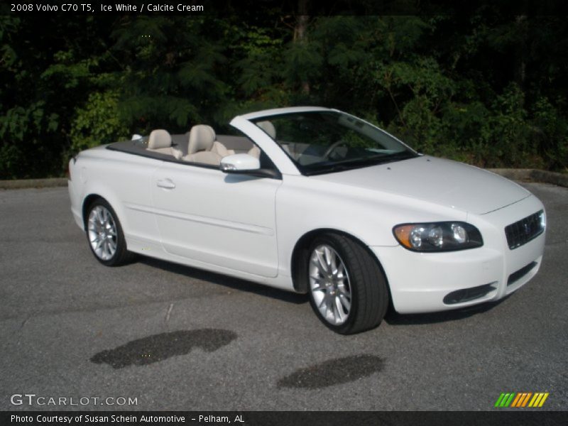 Ice White / Calcite Cream 2008 Volvo C70 T5