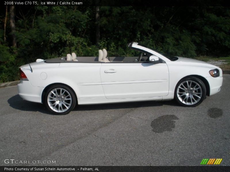 Ice White / Calcite Cream 2008 Volvo C70 T5