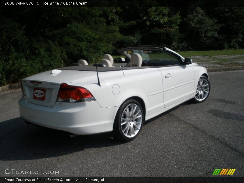 Ice White / Calcite Cream 2008 Volvo C70 T5