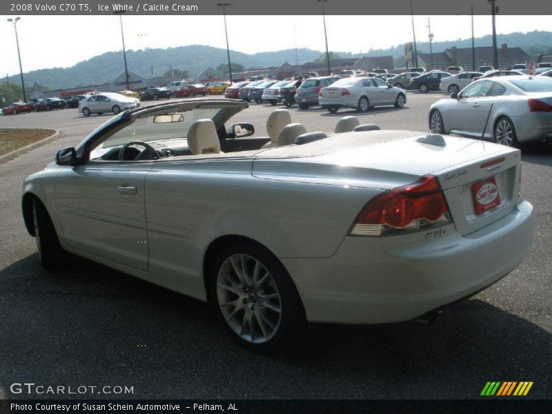 Ice White / Calcite Cream 2008 Volvo C70 T5