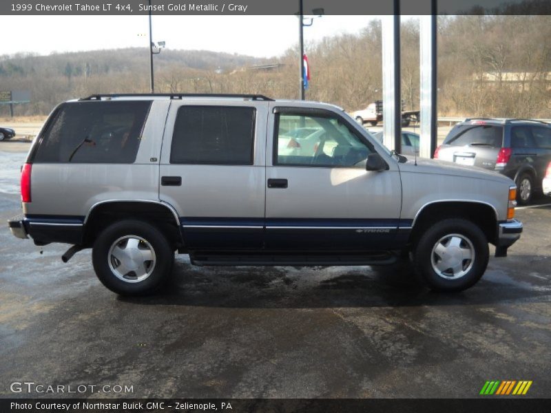 Sunset Gold Metallic / Gray 1999 Chevrolet Tahoe LT 4x4