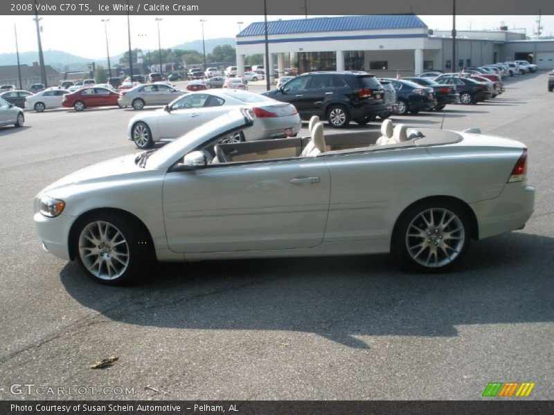 Ice White / Calcite Cream 2008 Volvo C70 T5
