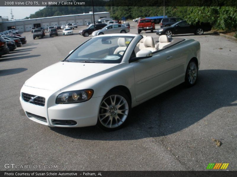 Ice White / Calcite Cream 2008 Volvo C70 T5