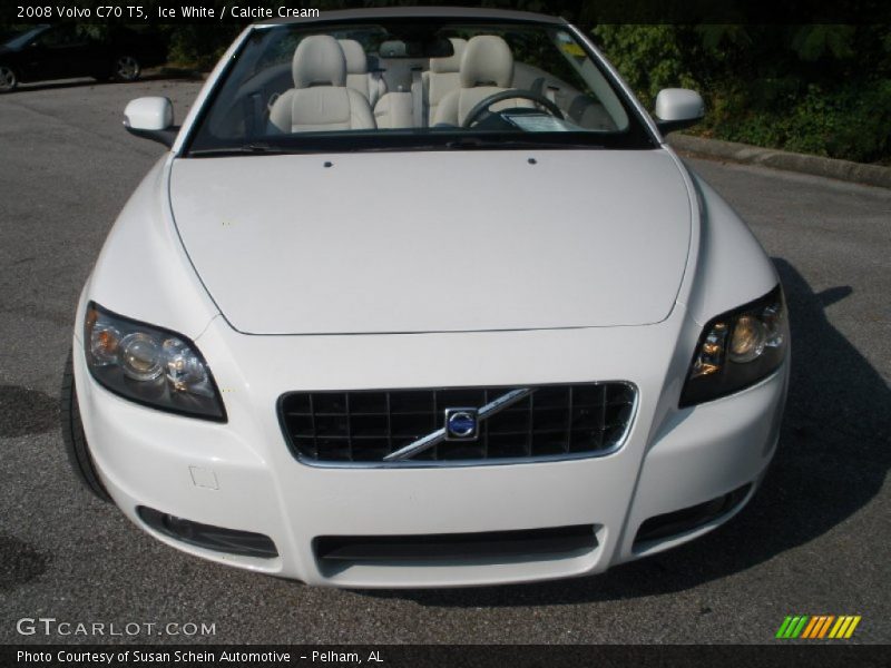 Ice White / Calcite Cream 2008 Volvo C70 T5