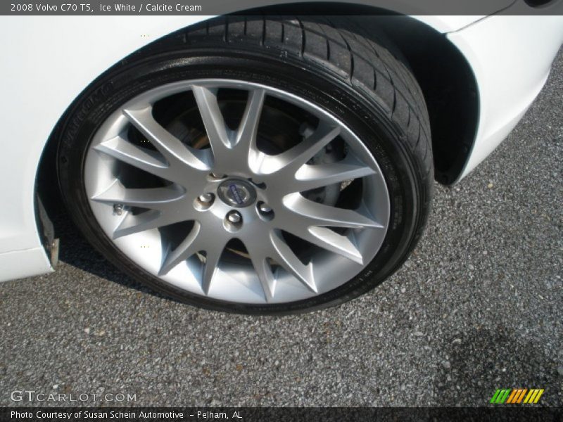 Ice White / Calcite Cream 2008 Volvo C70 T5
