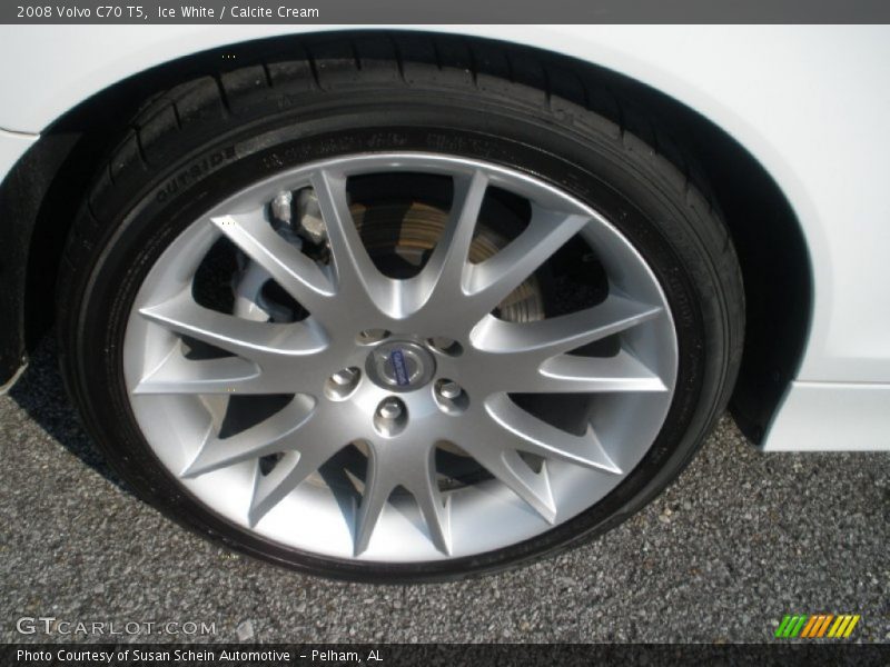 Ice White / Calcite Cream 2008 Volvo C70 T5
