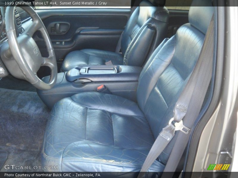 Sunset Gold Metallic / Gray 1999 Chevrolet Tahoe LT 4x4