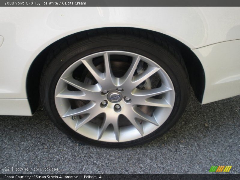 Ice White / Calcite Cream 2008 Volvo C70 T5
