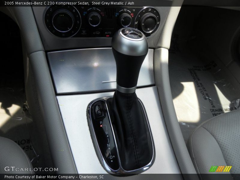 Steel Grey Metallic / Ash 2005 Mercedes-Benz C 230 Kompressor Sedan