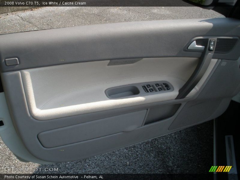 Ice White / Calcite Cream 2008 Volvo C70 T5