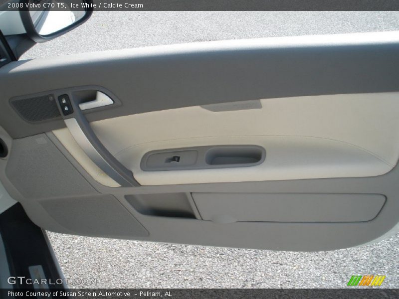 Ice White / Calcite Cream 2008 Volvo C70 T5