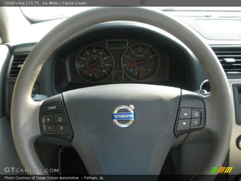 Ice White / Calcite Cream 2008 Volvo C70 T5