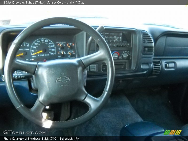 Sunset Gold Metallic / Gray 1999 Chevrolet Tahoe LT 4x4