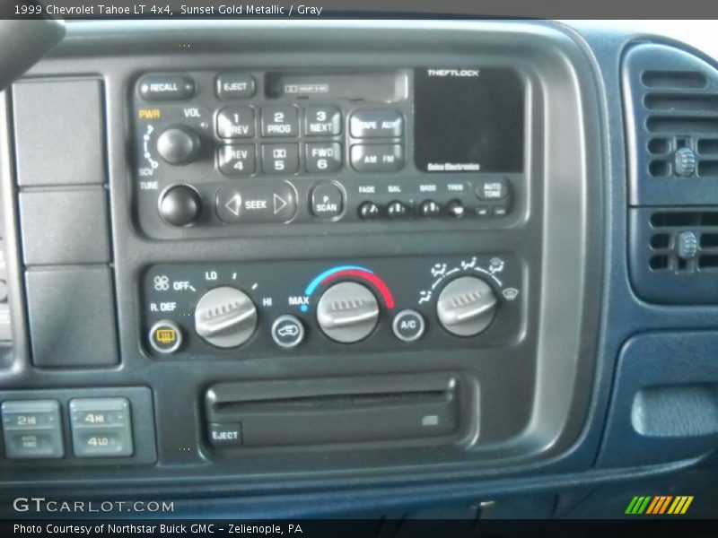 Sunset Gold Metallic / Gray 1999 Chevrolet Tahoe LT 4x4
