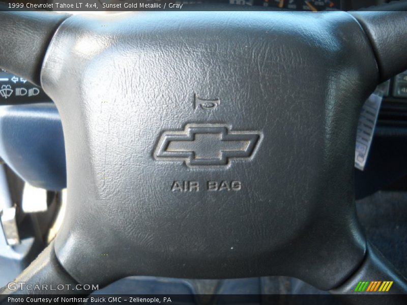 Sunset Gold Metallic / Gray 1999 Chevrolet Tahoe LT 4x4