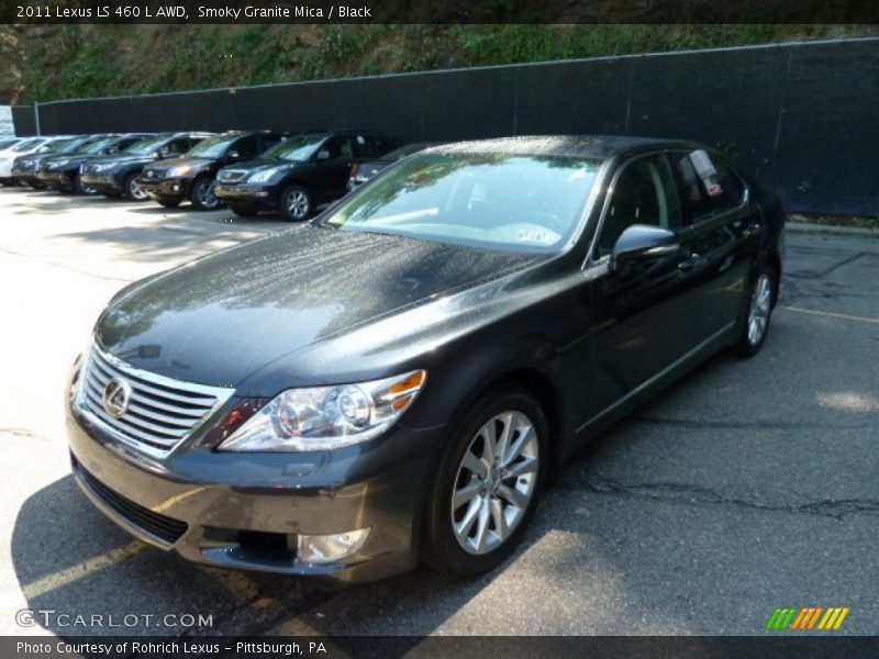 Smoky Granite Mica / Black 2011 Lexus LS 460 L AWD