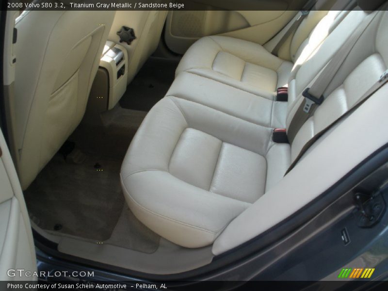 Titanium Gray Metallic / Sandstone Beige 2008 Volvo S80 3.2