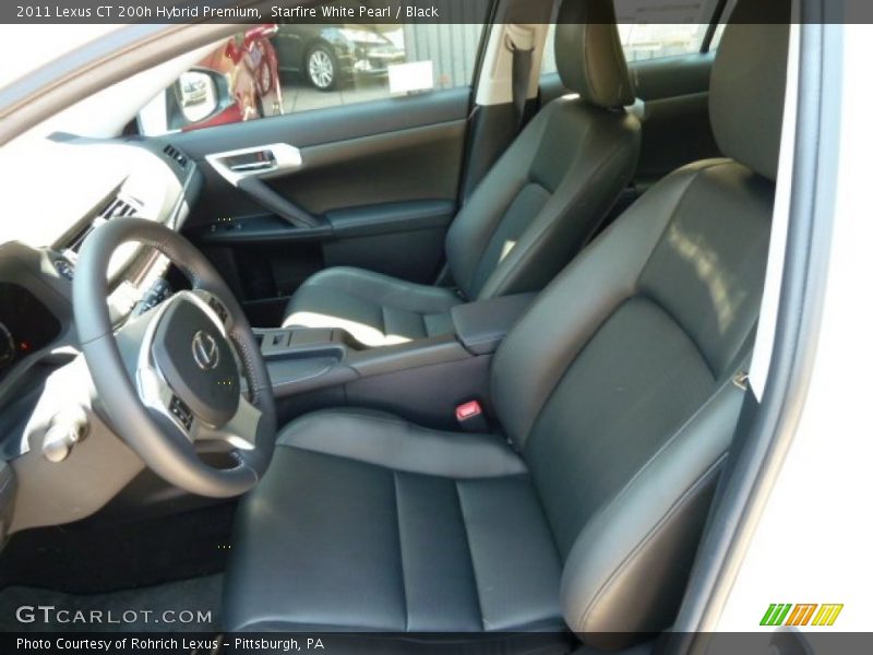  2011 CT 200h Hybrid Premium Black Interior