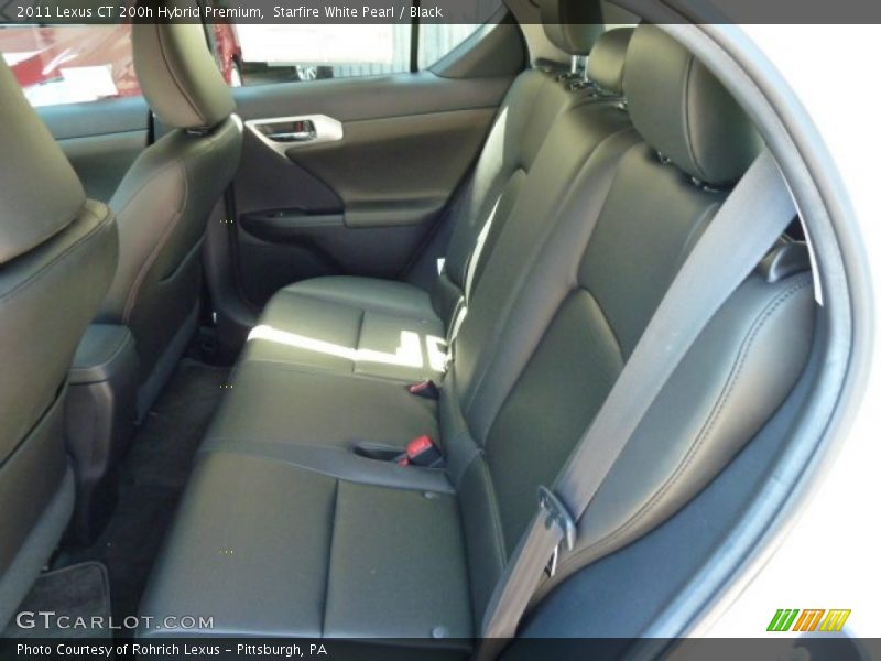 2011 CT 200h Hybrid Premium Black Interior