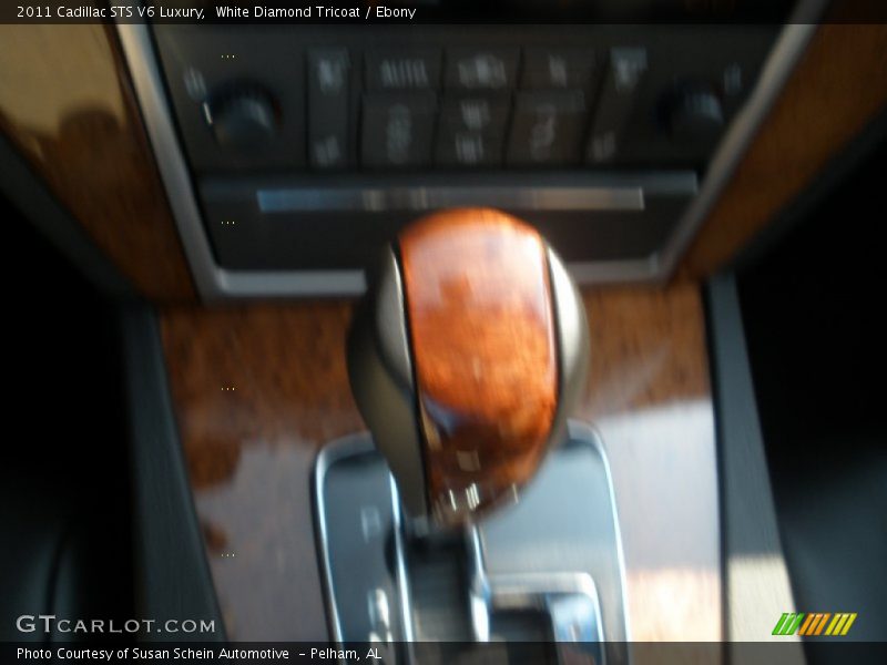 White Diamond Tricoat / Ebony 2011 Cadillac STS V6 Luxury