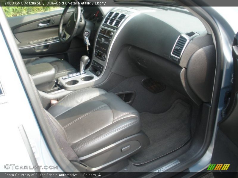 Blue-Gold Crystal Metallic / Ebony 2008 GMC Acadia SLT