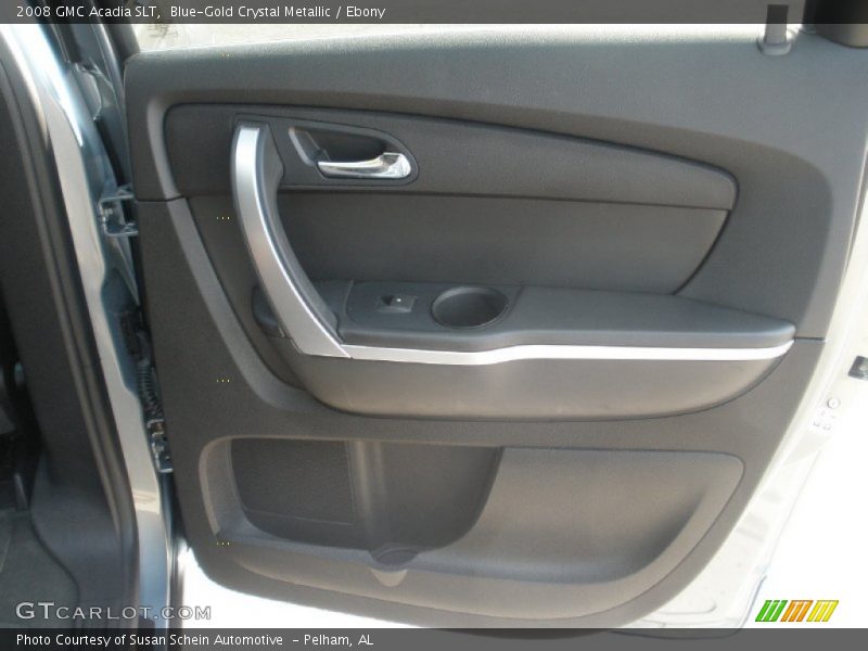 Blue-Gold Crystal Metallic / Ebony 2008 GMC Acadia SLT