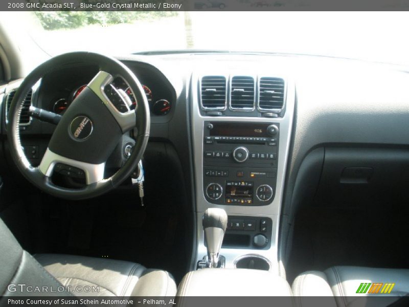 Blue-Gold Crystal Metallic / Ebony 2008 GMC Acadia SLT