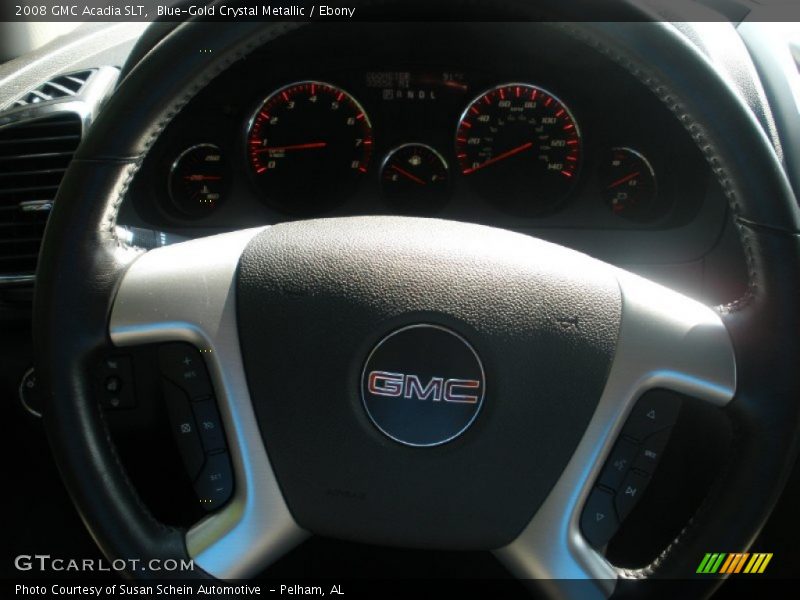 Blue-Gold Crystal Metallic / Ebony 2008 GMC Acadia SLT