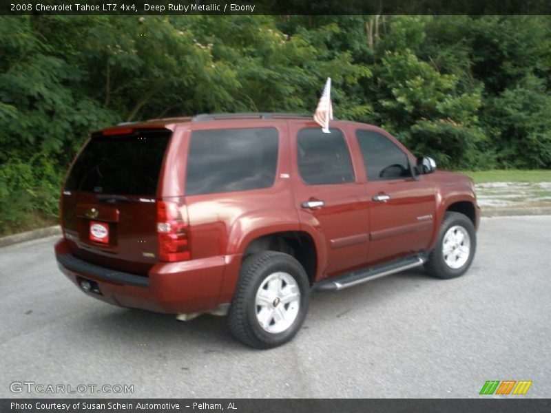 Deep Ruby Metallic / Ebony 2008 Chevrolet Tahoe LTZ 4x4