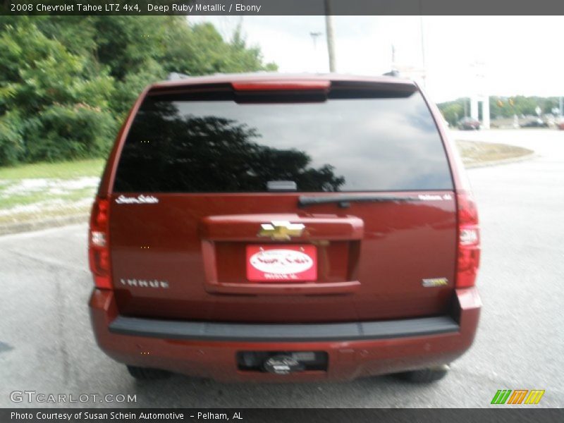 Deep Ruby Metallic / Ebony 2008 Chevrolet Tahoe LTZ 4x4