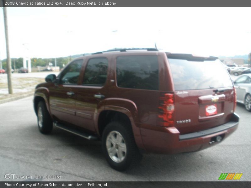 Deep Ruby Metallic / Ebony 2008 Chevrolet Tahoe LTZ 4x4