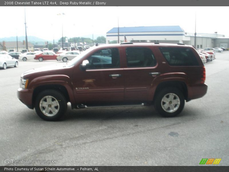 Deep Ruby Metallic / Ebony 2008 Chevrolet Tahoe LTZ 4x4