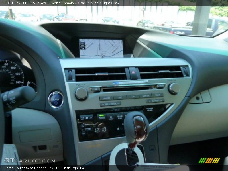 Smokey Granite Mica / Light Gray 2011 Lexus RX 450h AWD Hybrid