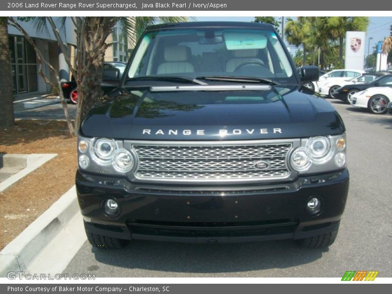 Java Black Pearl / Ivory/Aspen 2006 Land Rover Range Rover Supercharged
