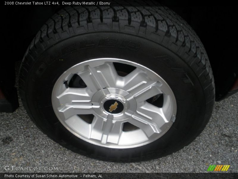 Deep Ruby Metallic / Ebony 2008 Chevrolet Tahoe LTZ 4x4