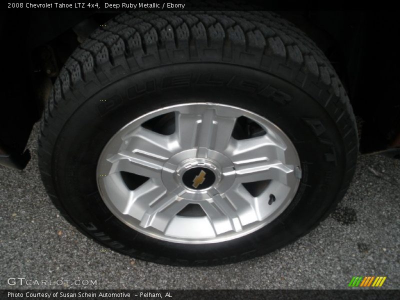 Deep Ruby Metallic / Ebony 2008 Chevrolet Tahoe LTZ 4x4