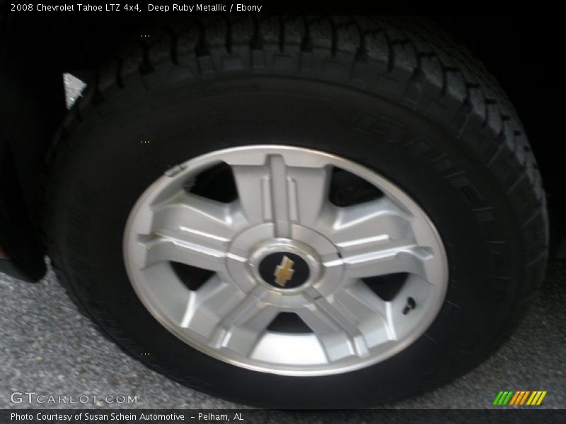 Deep Ruby Metallic / Ebony 2008 Chevrolet Tahoe LTZ 4x4