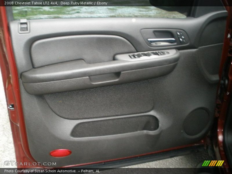 Deep Ruby Metallic / Ebony 2008 Chevrolet Tahoe LTZ 4x4