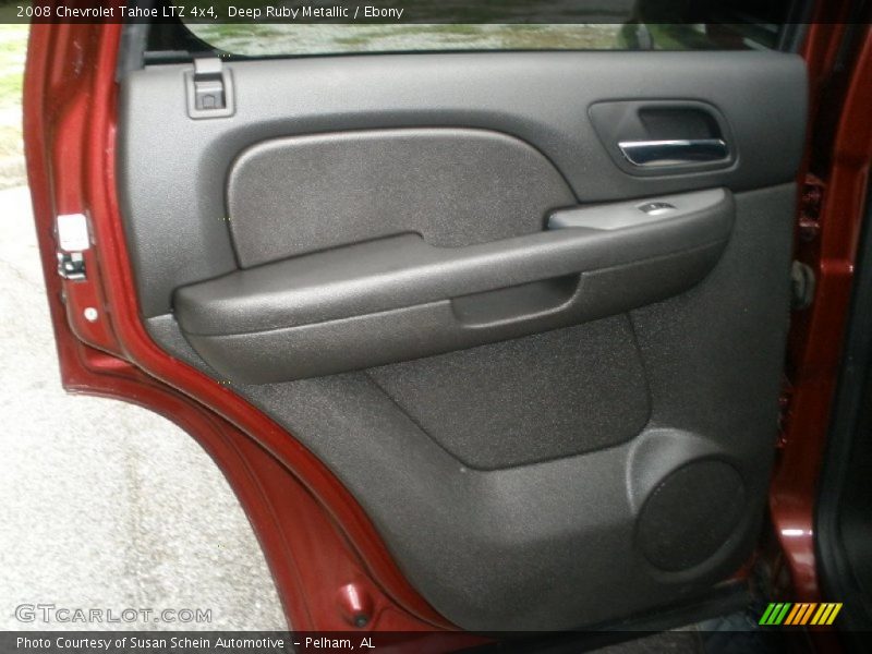 Deep Ruby Metallic / Ebony 2008 Chevrolet Tahoe LTZ 4x4