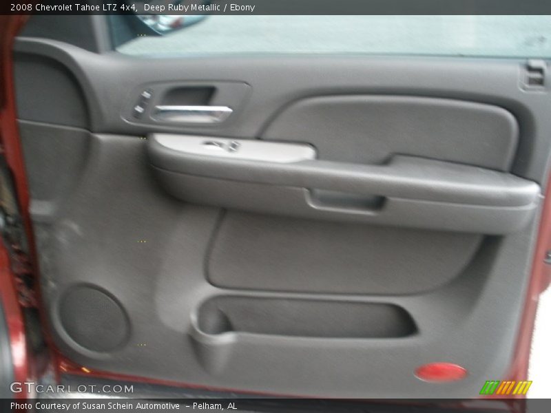 Deep Ruby Metallic / Ebony 2008 Chevrolet Tahoe LTZ 4x4
