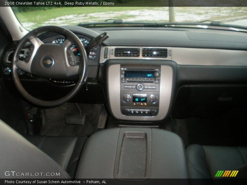 Deep Ruby Metallic / Ebony 2008 Chevrolet Tahoe LTZ 4x4