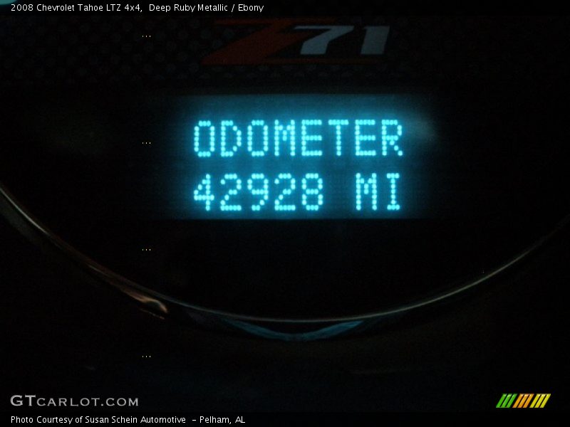 Deep Ruby Metallic / Ebony 2008 Chevrolet Tahoe LTZ 4x4