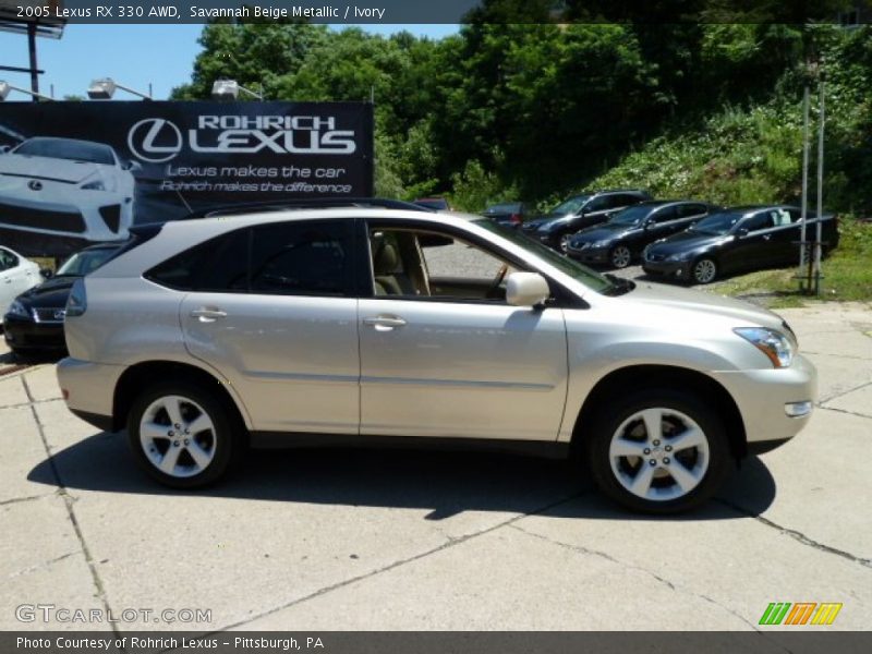 Savannah Beige Metallic / Ivory 2005 Lexus RX 330 AWD