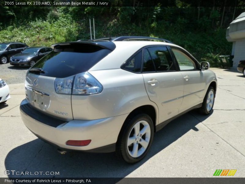 Savannah Beige Metallic / Ivory 2005 Lexus RX 330 AWD