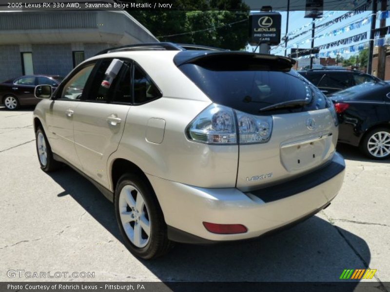 Savannah Beige Metallic / Ivory 2005 Lexus RX 330 AWD