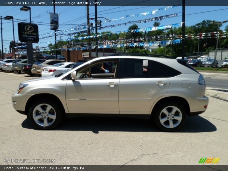 Savannah Beige Metallic / Ivory 2005 Lexus RX 330 AWD