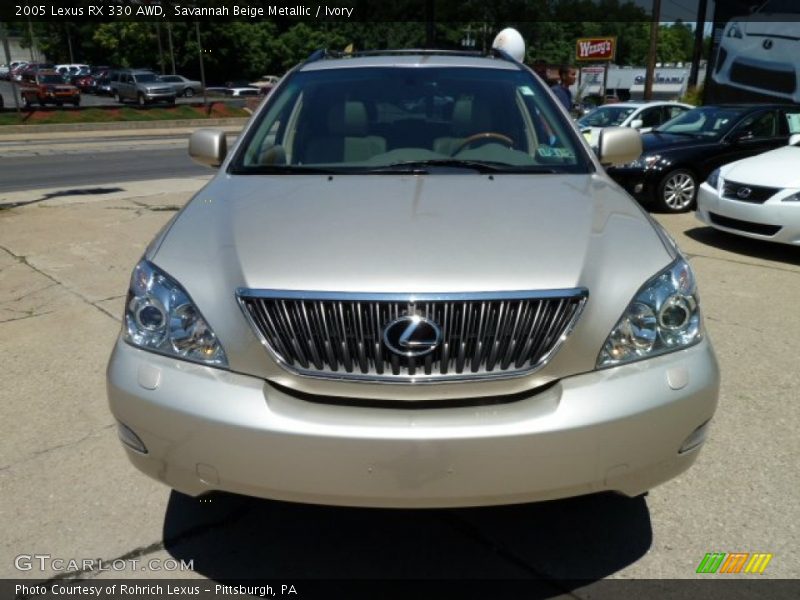 Savannah Beige Metallic / Ivory 2005 Lexus RX 330 AWD