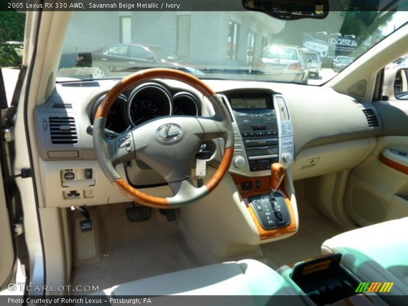 Savannah Beige Metallic / Ivory 2005 Lexus RX 330 AWD