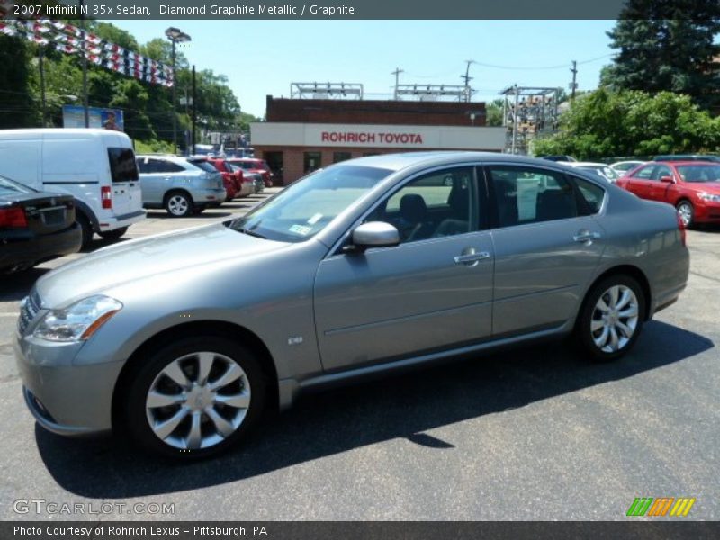 Diamond Graphite Metallic / Graphite 2007 Infiniti M 35x Sedan